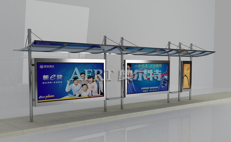 不銹鋼公交候車亭