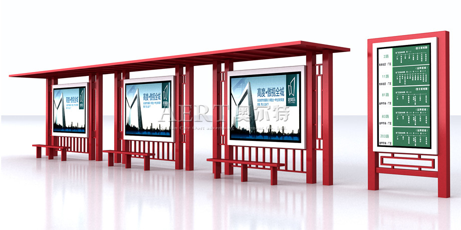四川簡約款公交站臺