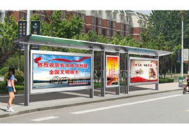 為什么不銹鋼公交候車亭成為主流選擇