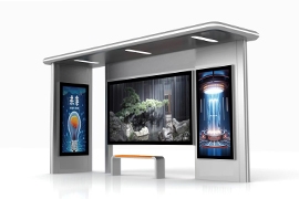 浙江紹興公交站臺發(fā)貨案例